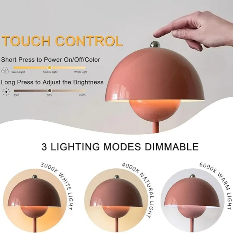 Magic Touch Mushroom Lamp